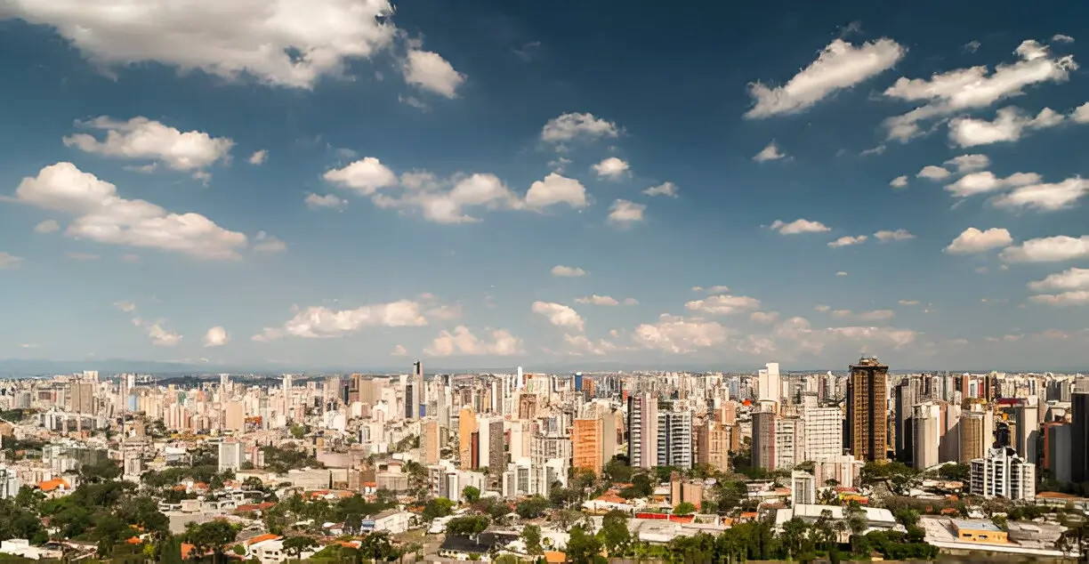 como é viver em curitiba - imagem area bairros batel e agua verde