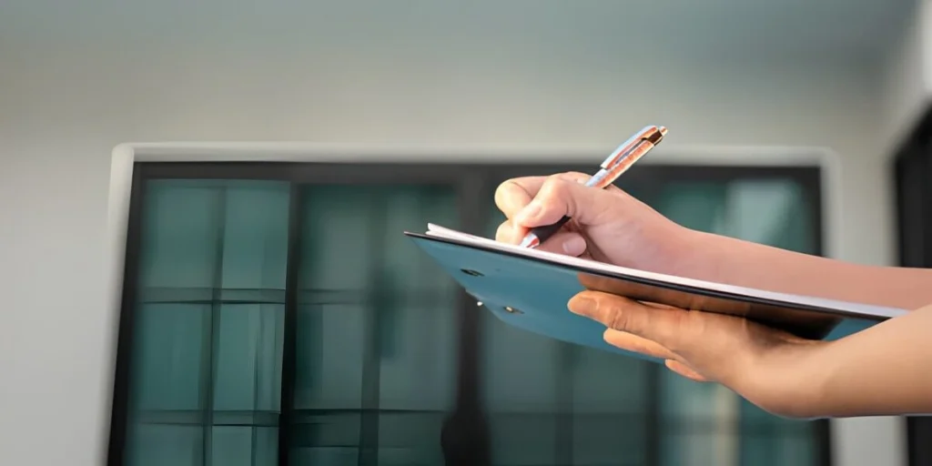 vistoria de entrega de obra