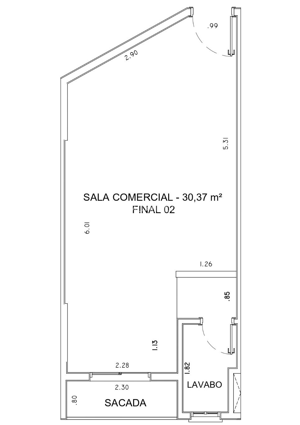 Conjunto Comercial-Sala à venda com 1 quarto, 30m² - Foto 10