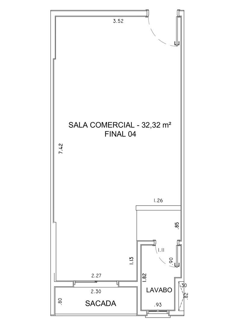 Conjunto Comercial-Sala à venda com 1 quarto, 32m² - Foto 9